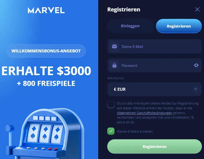 Anmeldung am Marvel Casino Konto über verschiedene Geräte Anmeldung am Marvel Casino Konto über verschiedene Geräte